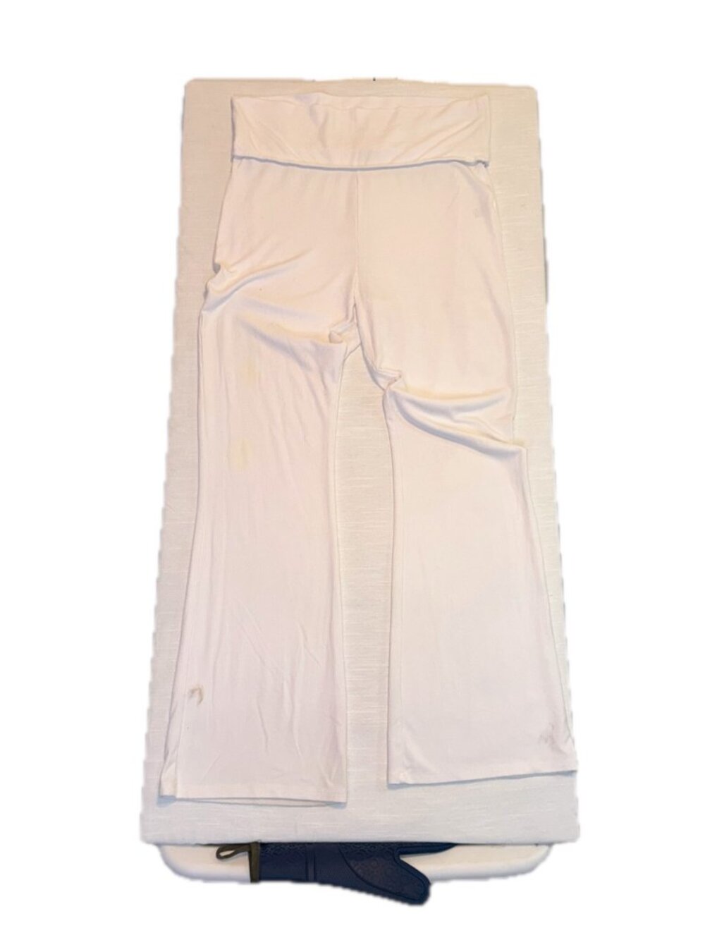 Wild Fable Women's Wide Leg Pants White Size L Rayon Blend